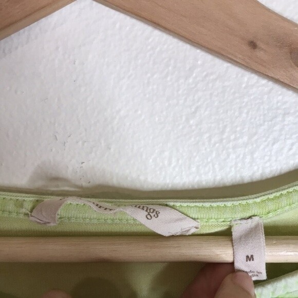 Soft surroundings ladies slight sheer lightweight long sleeve top size medium - Picture 6 of 11